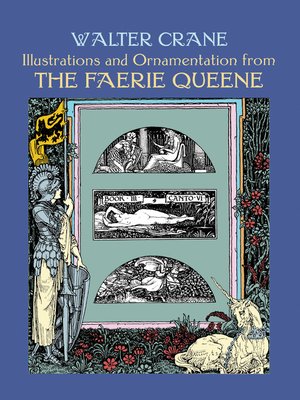 cover image of Illustrations and Ornamentation from The Faerie Queene